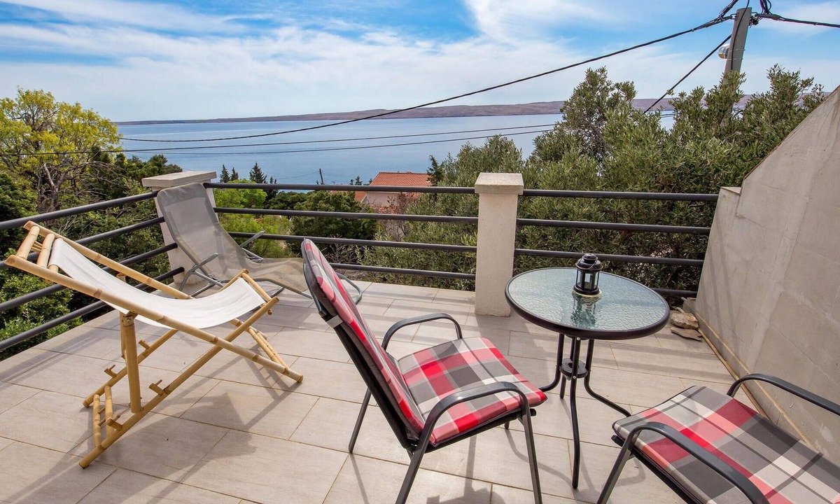 Baric Draga Apartment | 1 bedroom beach front apartment in Baric Draga