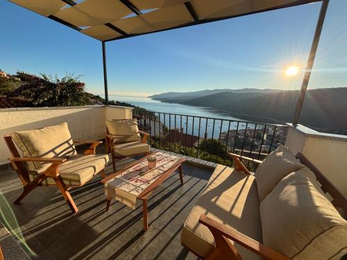 Rabac Apartment | Amor-Sea View Boutique Apartment with Private Hot Tub