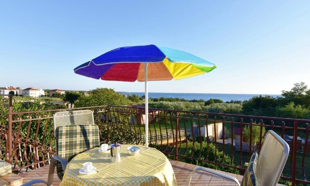 Zambratija Apartment | Apartment in Zambratija Terrace with sea view