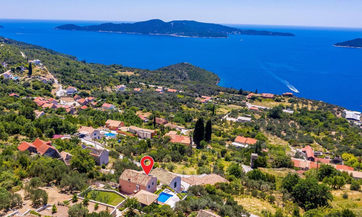Brsecine House | Awesome home in Trsteno with sauna