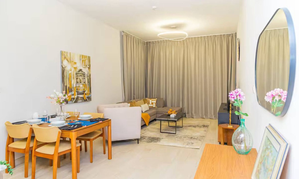 Jadaf Apartment | Bloomfields Splendid 1BR in Al Jadda