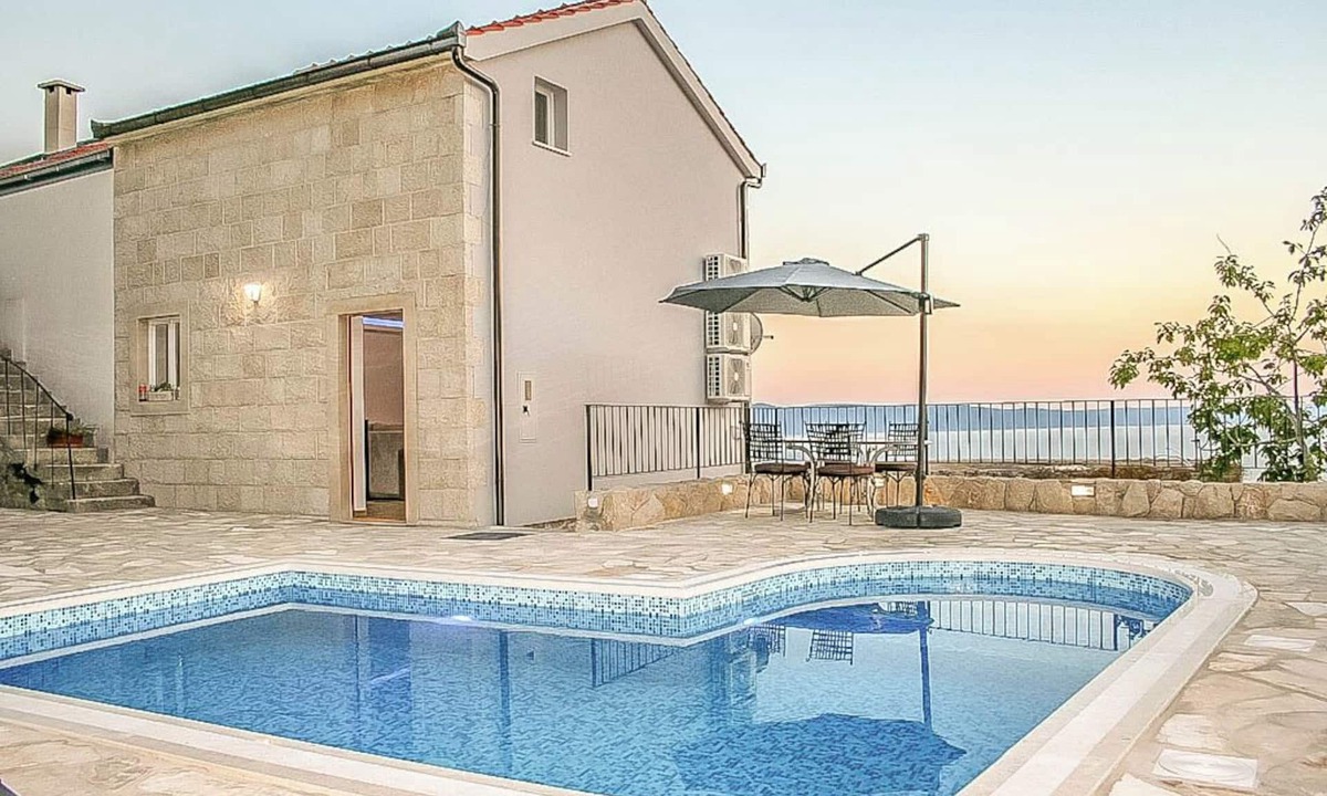 Podgora Villa | Charming 2-bedroom villa in Podgora with breathtaking view