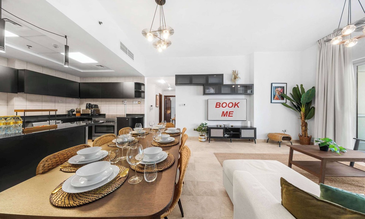 Jabal Ali 2 Apartment | Free housekeeping visits during your stay - StayShort - Majestic 3 Bedroom in Dubai Marina that Sleeps 10!