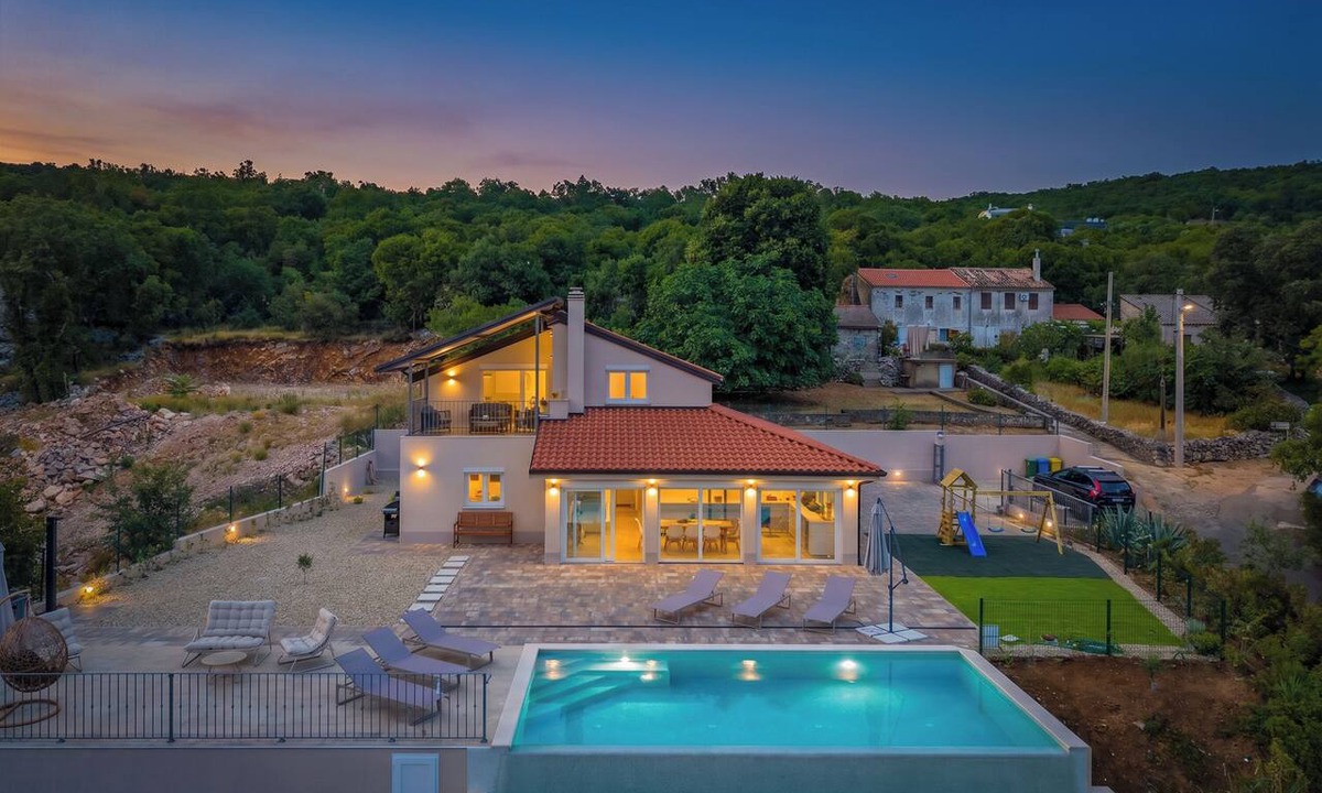 Kostrena House | Holiday Home Elora Seaview Private Pool And Garden, Kostrena, Croatia