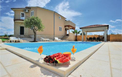 Pridraga House | Holiday Home Pridraga With Outdoor Swimming Pool 183
