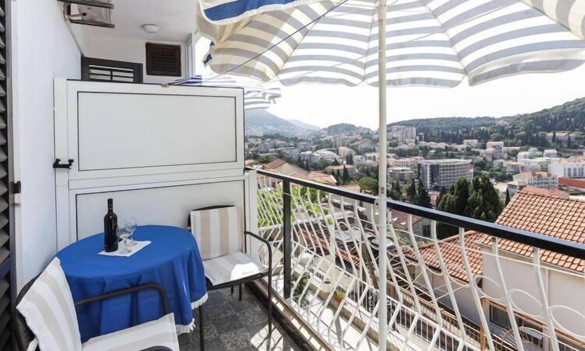 Babin Kuk Apartment | Lapad View Apartments - Double Room with Balcony and Sea View