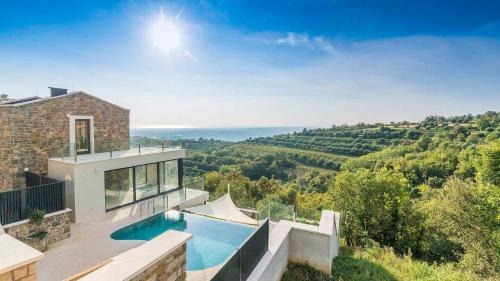 Buje Villa | Luxurious villa with stunning view in Buje
