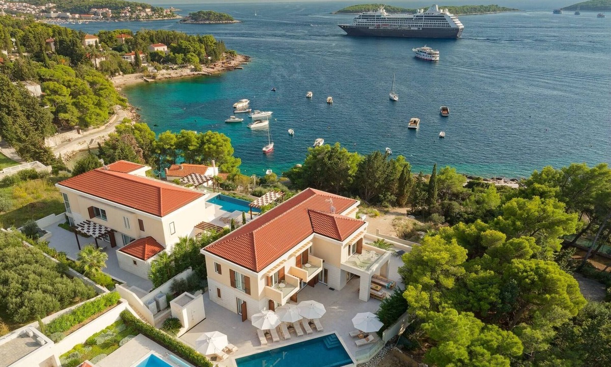 Hvar Villa | Luxury Beachfront Villa Hvar Deluxe II with Pool