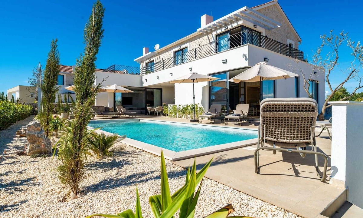 Vodice Villa | Luxury Villa Wild Rose with Pool