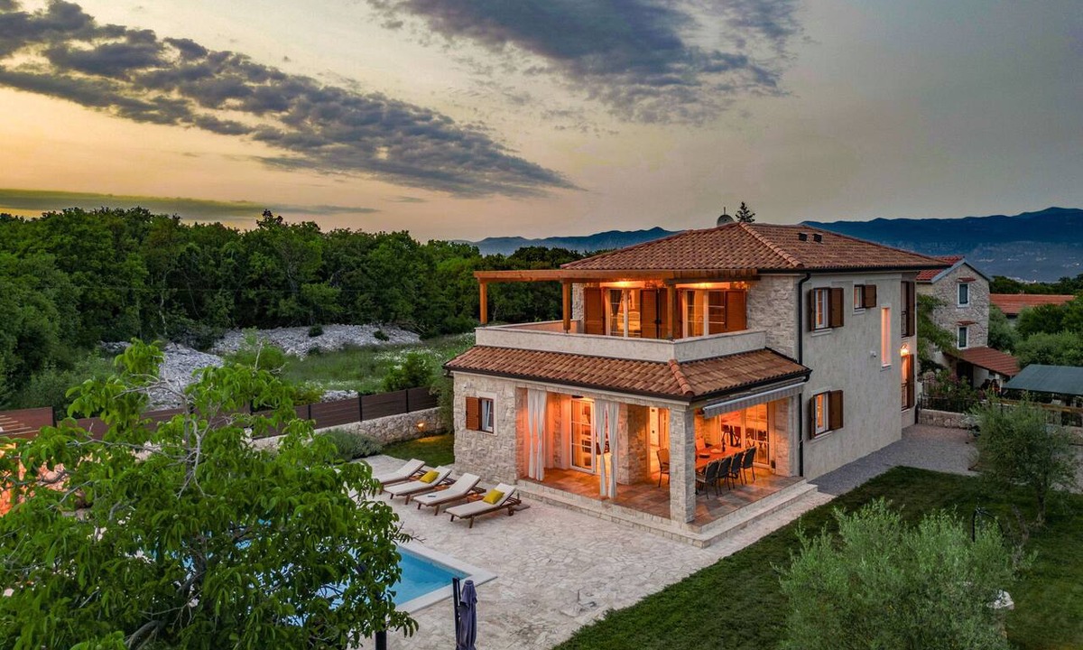 Gostinjac Villa | Mediterranean Villa Lulu on Krk island