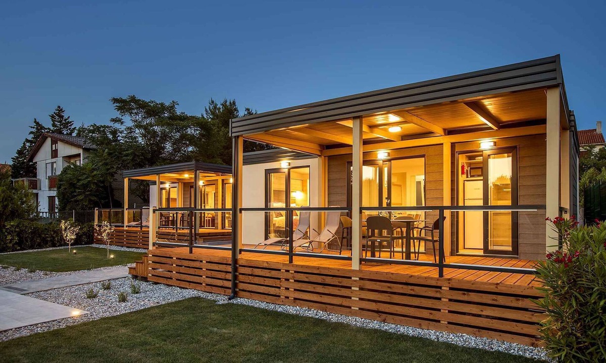 Punat House | Mobilehome with swimming pool