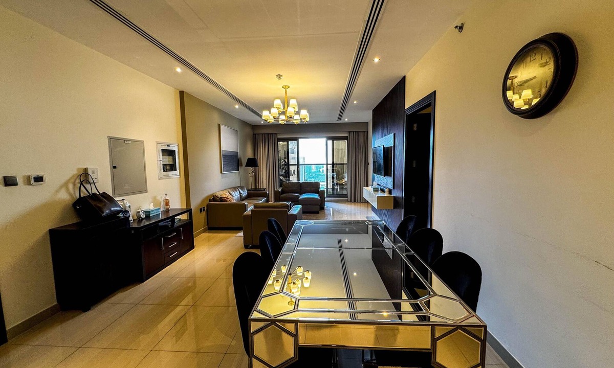 Business Bay Apartment | Modern 3 Bedroom Apartment with Burj Khalifa View welcoming you Downtown Delight