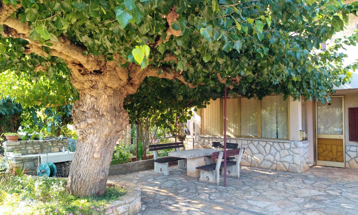 Radini Apartment | Modern apartment with shared garden near Umago