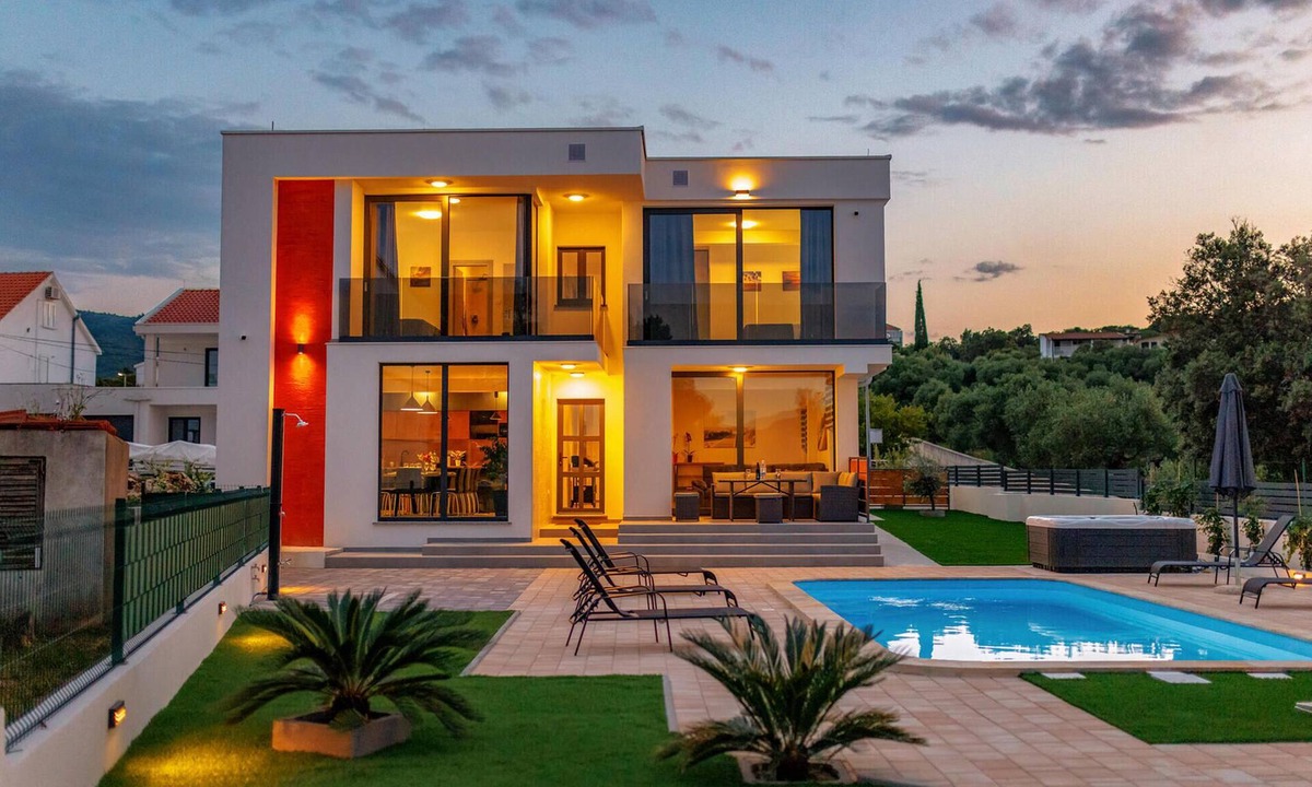 Drace House | Nice home in Drace with sauna