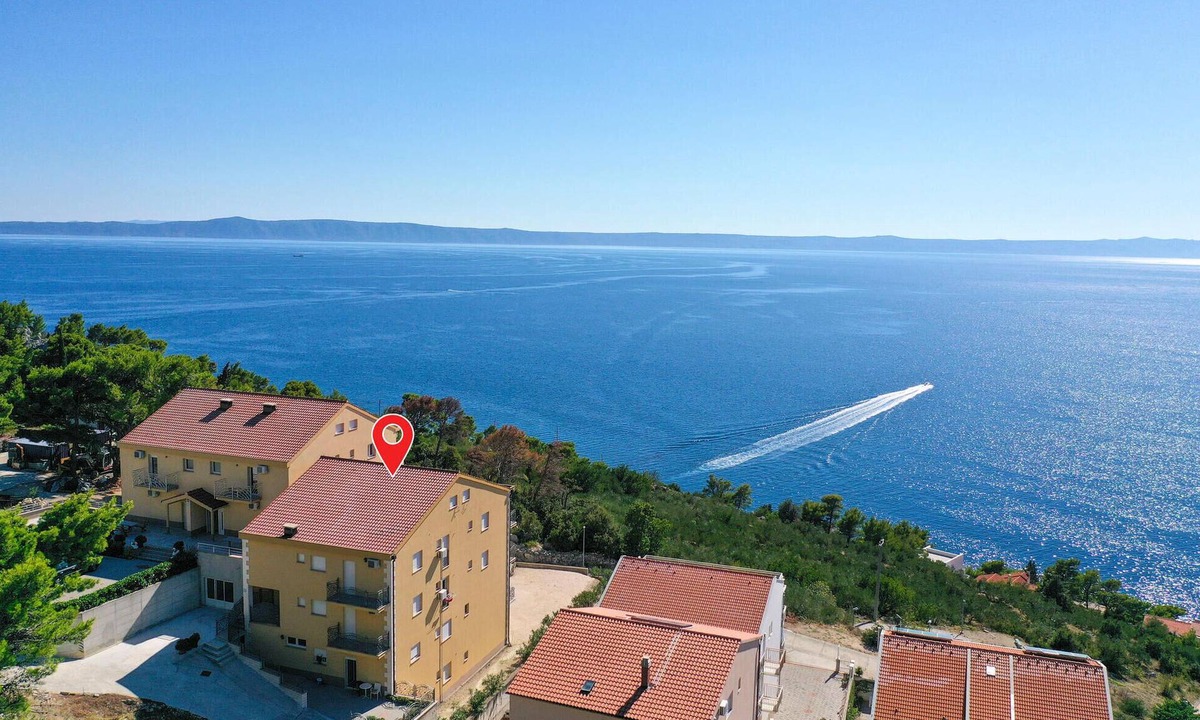 Bratus Apartment | Nice studio in Krvavica with kitchen