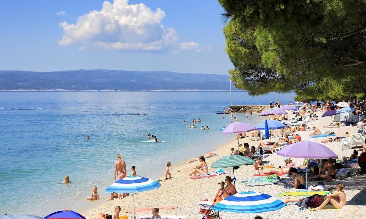 Brela Apartment | One bedroom apartment with terrace and sea view Brela, Makarska (A-6884-a)