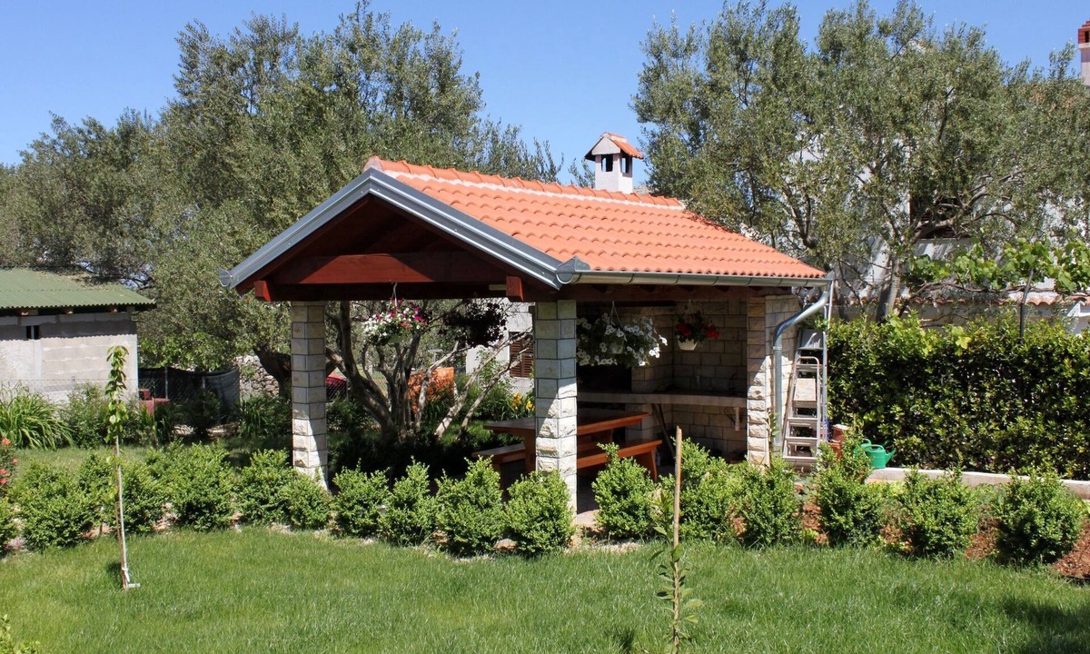 Tkon Apartment | One bedroom apartment with terrace and sea view Tkon (Pašman) (A-6215-d)