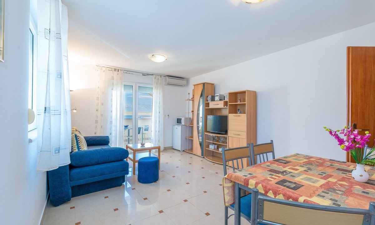Vir Apartment | One bedroom apartment with balcony and sea view Vir (A-18603-c)