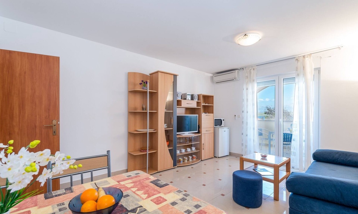 Vir Apartment | One bedroom apartment with balcony and sea view Vir (A-18603-d)