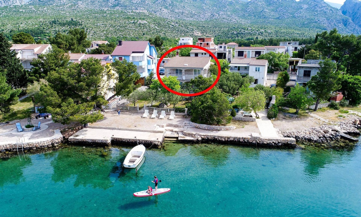 Seline Apartment | One bedroom apartment near beach Seline, Paklenica (A-6531-a)