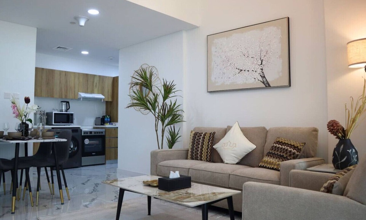 Masdar City Apartment | Opulent 2BR Duplex Apartment in Masdar City