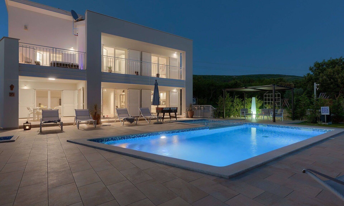 Stanisovi Villa | Private Villa with private pool, A/C, WIFI, hot tub, TV, terrace, pets allowed, panoramic view