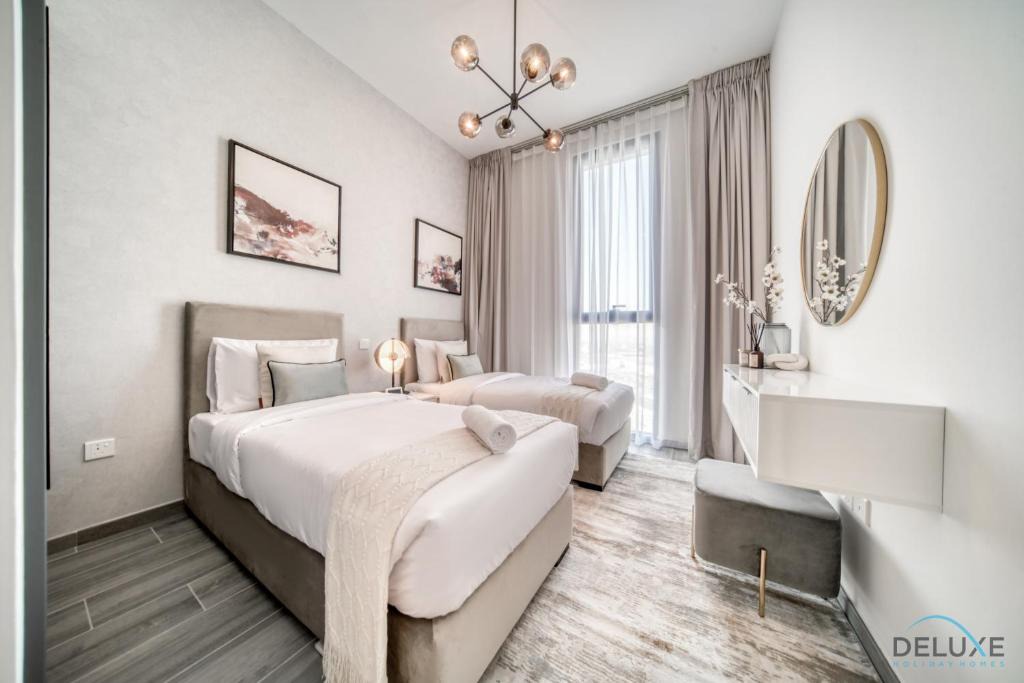 Dubai Production City Apartment | Refined 2BR with Assistant Room at Mesk 1 Midtown Dubai Production City by Deluxe Holiday Homes
