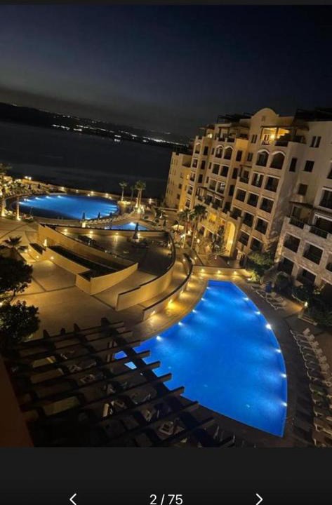 Sweimeh Apartment | Samarah Resort Apartment D32 at DeadSea, Sea & Pool view- Families & couples only