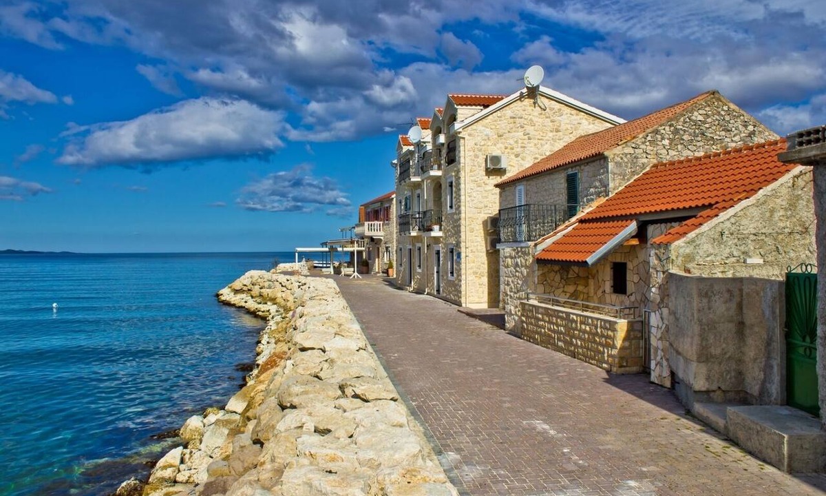 Bibinje Apartment | Studio apartment in Bibinje with Seaview, Balcony, Air condition, WIFI (59-3)