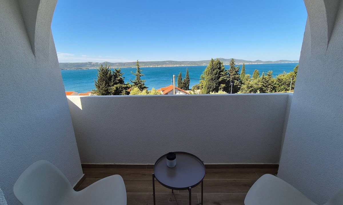 Sveti Petar Apartment | Studio flat with balcony and sea view Sveti Petar, Biograd (AS-25850-b)