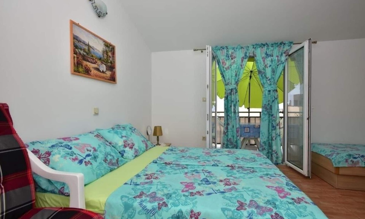 Zelenka Apartment | Studio flat with balcony and sea view Makarska (AS-24785-a)