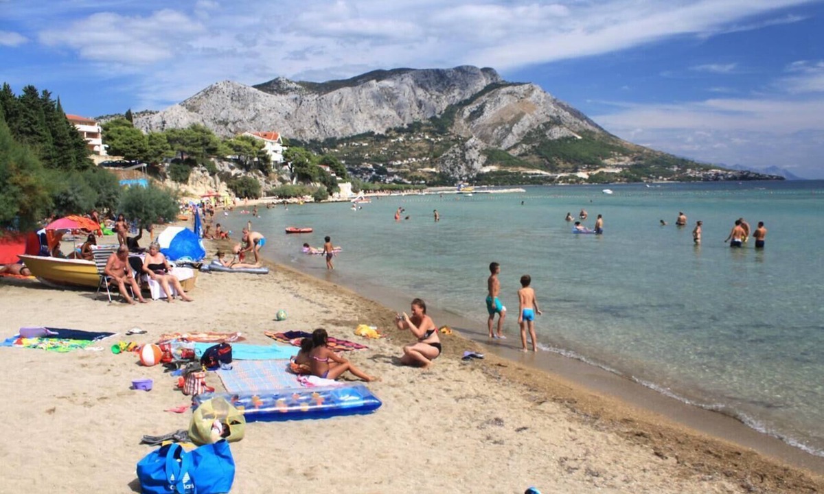 Duce Apartment | Studio flat with balcony and sea view Duće, Omiš (AS-2812-f)