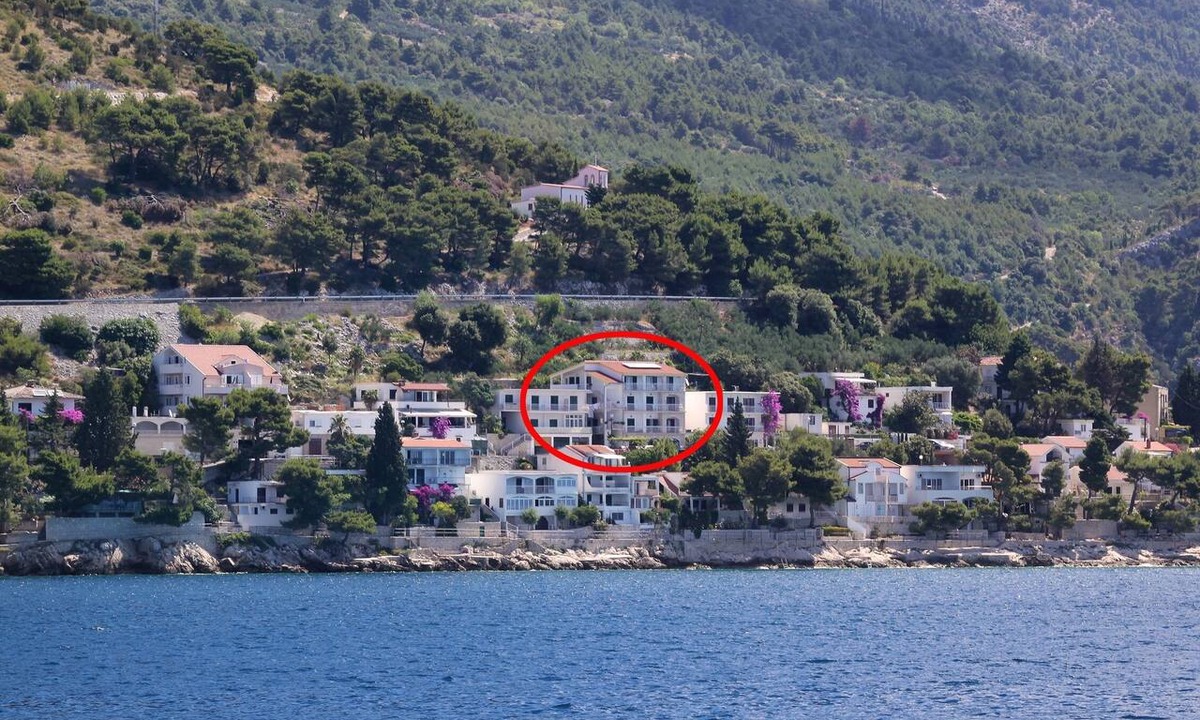 Drvenik Apartment | Studio flat with terrace and sea view Drvenik Gornja vala, Makarska (AS-4890-d)