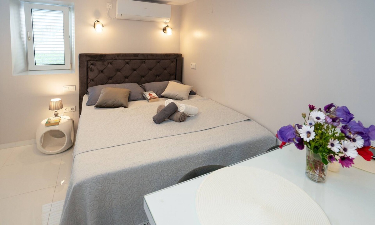 Poljana Apartment | Studio flat with terrace and sea view Poljana, Ugljan (AS-8419-b)