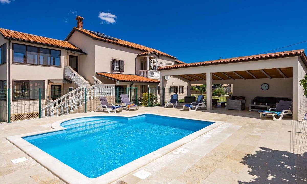 Hrboki House | Stunning private villa for 12 guests with A/C, private pool, WIFI, TV and terrace