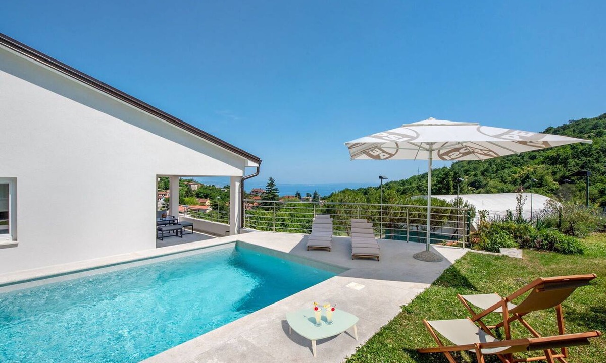 Rukavac House | Stunning private villa for 8 people with private pool, WIFI, A/C, TV and terrace