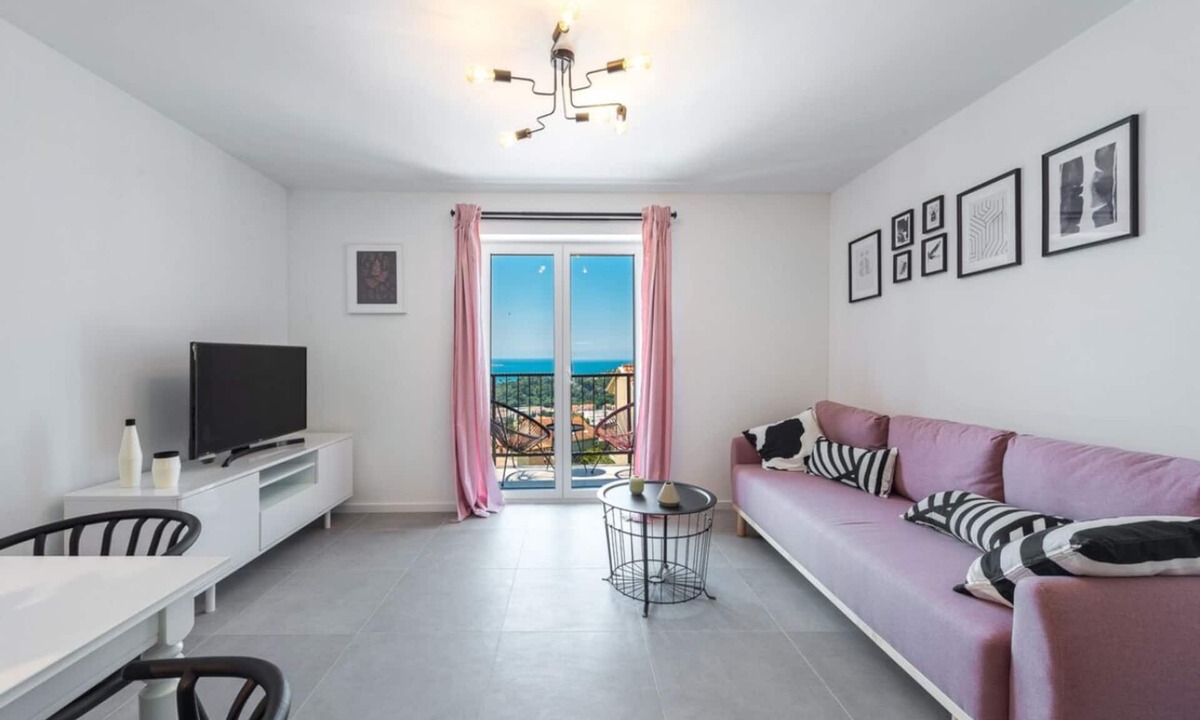 Mlini Apartment | Sun Hill Lucia,modern interior with amazing view!