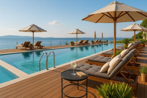Petrcane Apartment | Sunny resort apartment with pool access