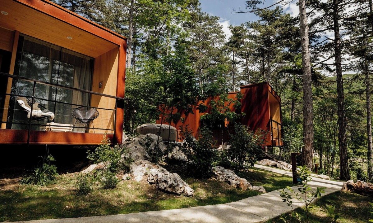 Slap House | Theodosius Glamping Private Sauna & Hot Tub, Vipava, Slovenia