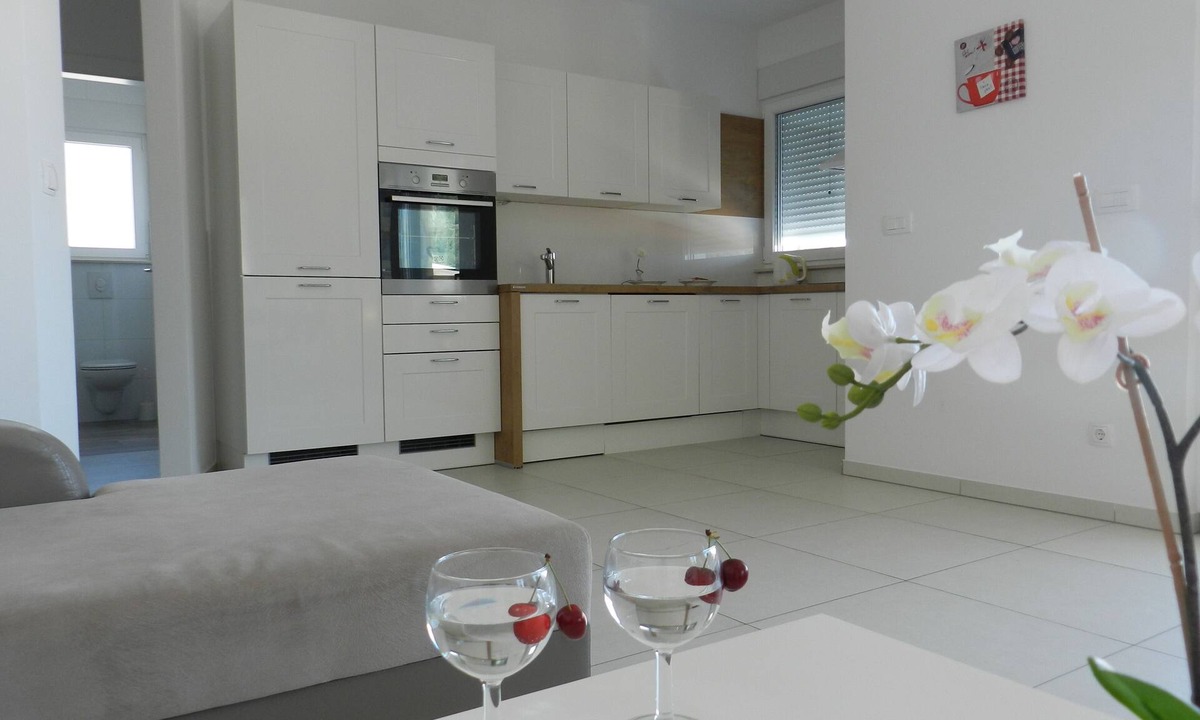 Baska Voda Apartment | Three bedroom apartment with balcony and sea view Baška Voda, Makarska (A-15214-a)