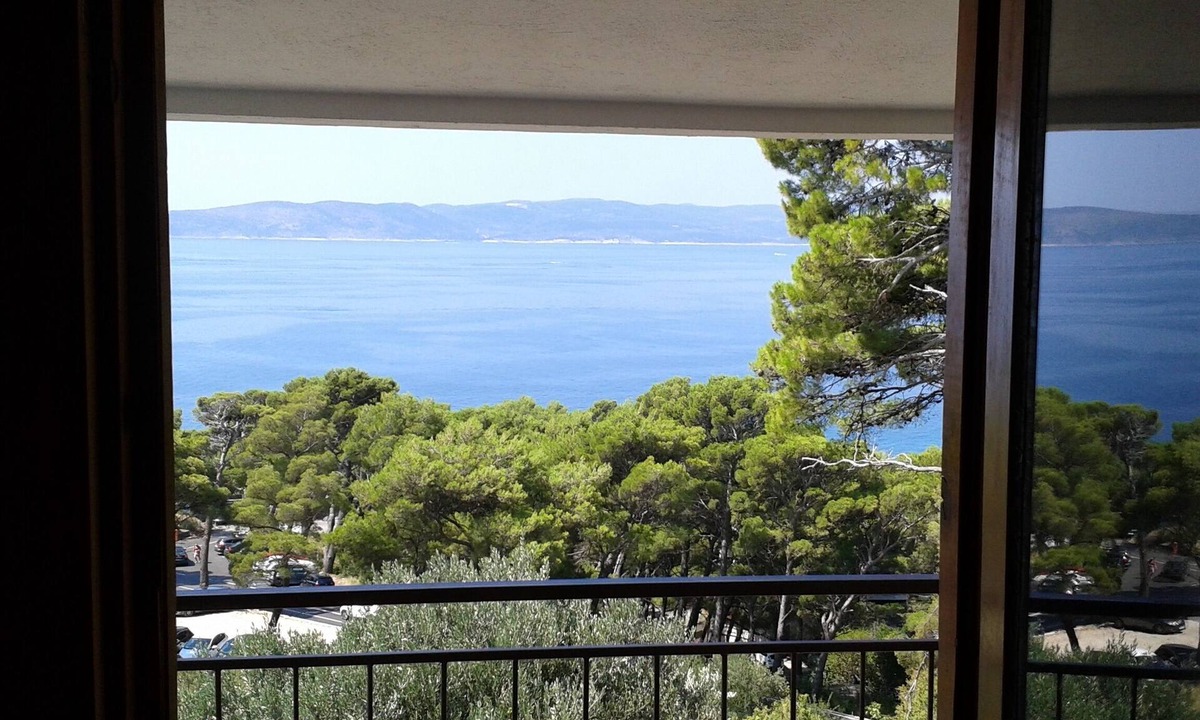 Brela Apartment | Three bedroom apartment with terrace and sea view Brela, Makarska (A-20007-a)
