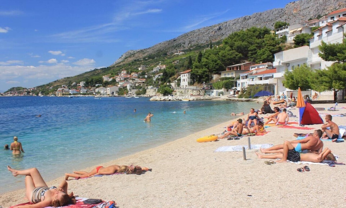 Jesenice Apartment | Two bedroom apartment with balcony and sea view Sumpetar, Omiš (A-2965-a)