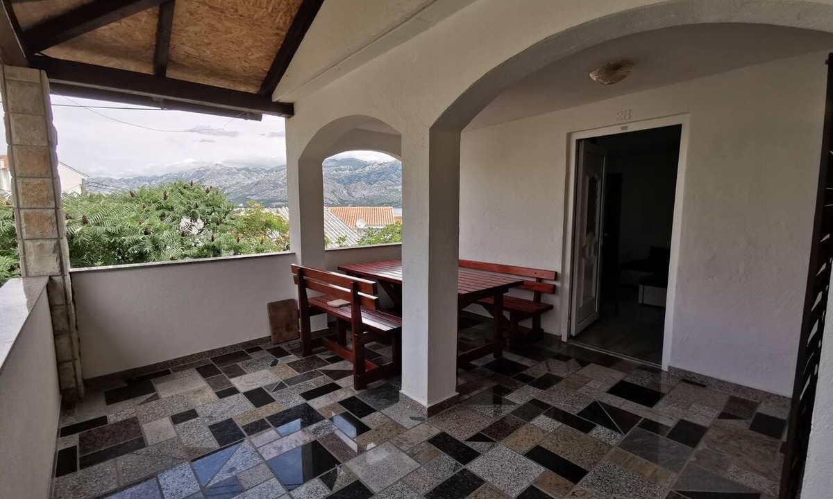Vinjerac Apartment | Two bedroom apartment with terrace and sea view Vinjerac, Zadar (A-13985-c)