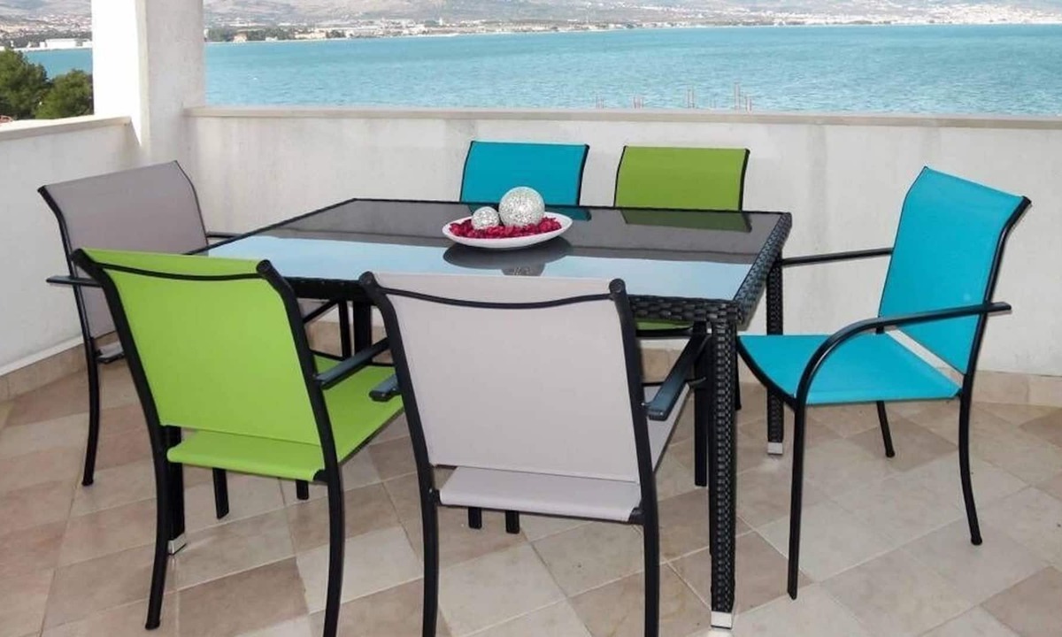 Arbanija Apartment | Two bedroom apartment with terrace and sea view Arbanija, Čiovo (A-16478-a)