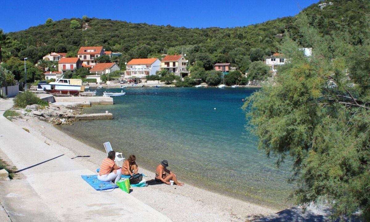 Zrnovo Apartment | Two bedroom apartment near beach Cove Vrbovica, Korčula (A-4452-a)