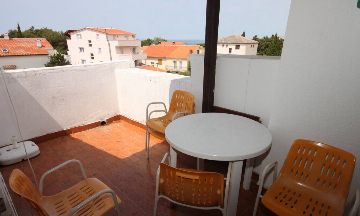 Zrce Apartment | Two bedroom apartment with terrace and sea view Novalja, Pag (A-6410-d)