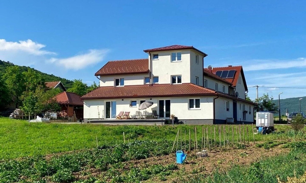Otocac Apartment | Two bedroom apartment with a swimming pool Otočac, Velebit (A-24987-a)