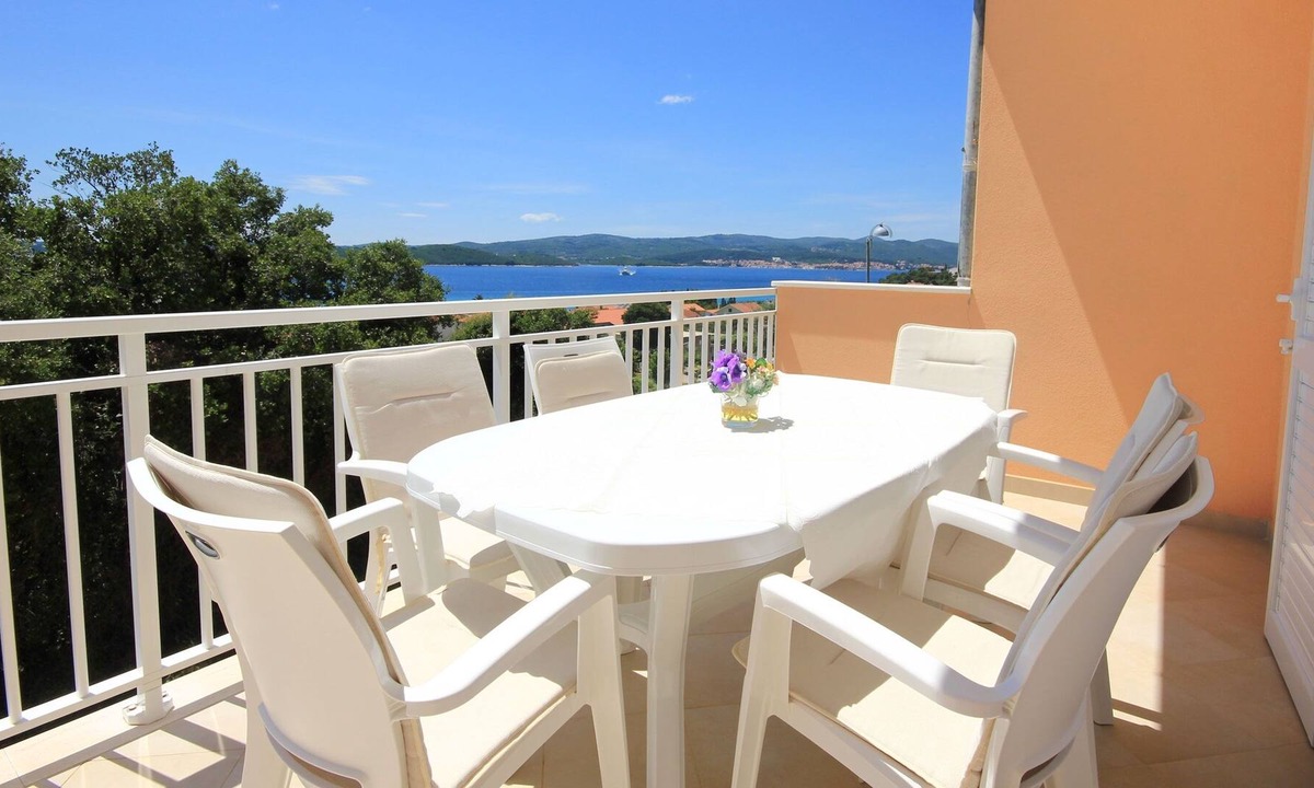 Orebic Apartment | Two bedroom apartment with terrace and sea view Orebić, Pelješac (A-10150-a)