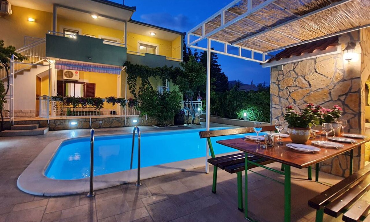 Solin Villa | Villa KRNIC SOL - Solin (Split) with a heated pool. .