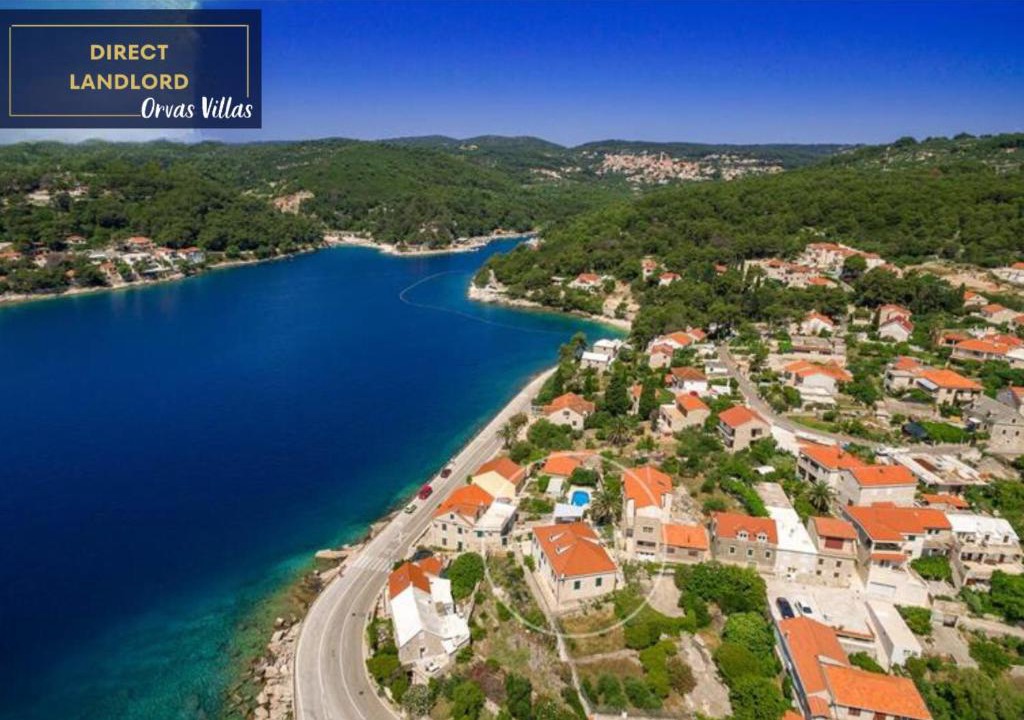 Sumartin Villa | Villa Mir Vami - Heated Pool, Sea Views & Beach 100m I Brač Island